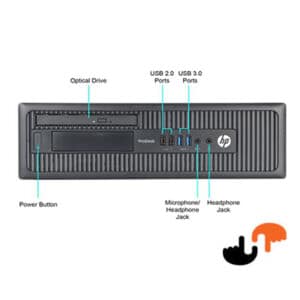 مینی کیس HP 400 G1