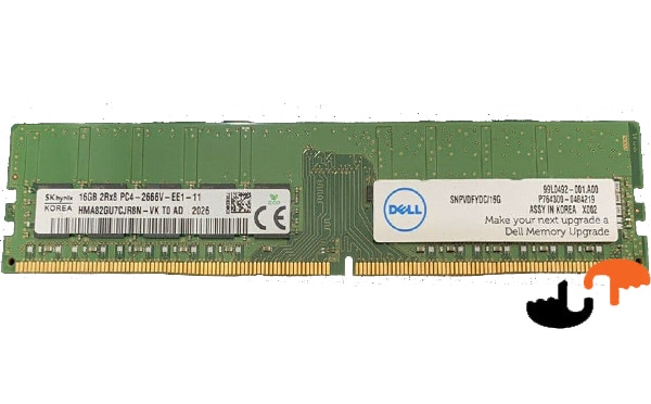 رم سرور Dell 16GB PC4 2666