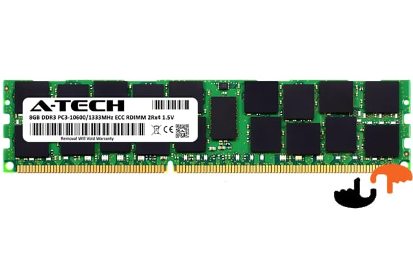 رم سرور A-Tech 8GB PC3 10600R