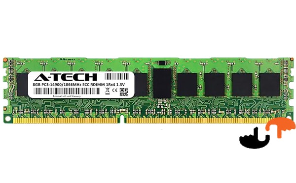 رم سرور A-Tech 8GB PC3 14900R
