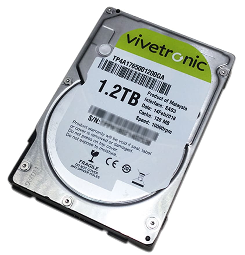 هارد آکبند vivetronic 1.2tb 10k retail