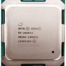  cpu سرور intel xeon 2660 v4
