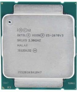  cpu سرور intel xeon 2670 v3