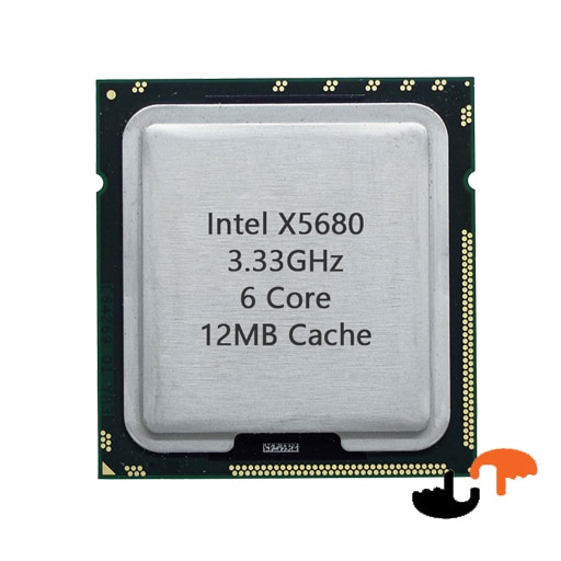 سی پی یو cpu سرور intel xeon X5680