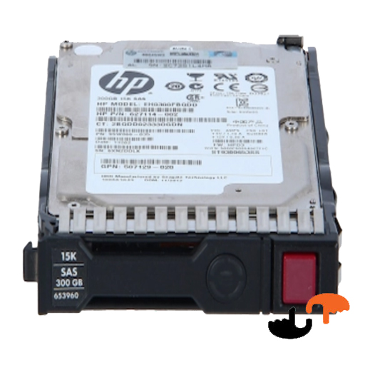 هارد آکبند HP 300gb 6g 15k retail