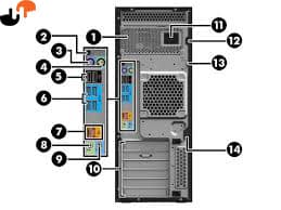 کیس ورک استیشن HP Workstation Z440