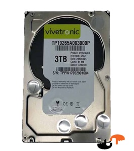 هارد استوک vivetronic 3tb 10k