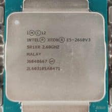 cpu سرور intel xeon 2660 v3