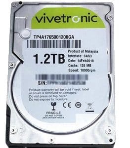 هارد استوک vivetronic 1.2tb 10k 